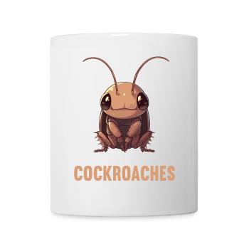 Cockroach Kakerlaken Kakerlake - Tasse - Weiß - Vorne