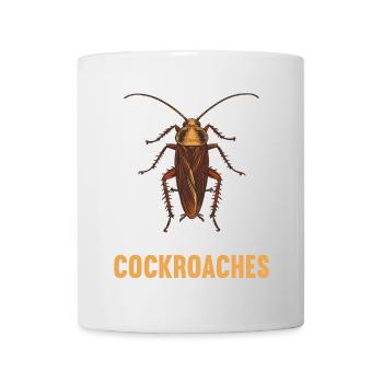Cockroach Kakerlaken Kakerlake - Tasse - Weiß - Vorne