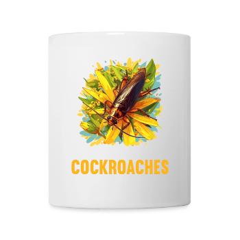 Cockroach Kakerlaken Kakerlake - Tasse - Weiß - Vorne
