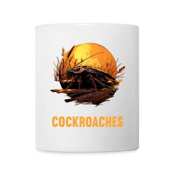 Cockroach Kakerlaken Kakerlake - Tasse - Weiß - Vorne