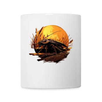 Cockroach Kakerlaken Kakerlake - Tasse - Weiß - Vorne