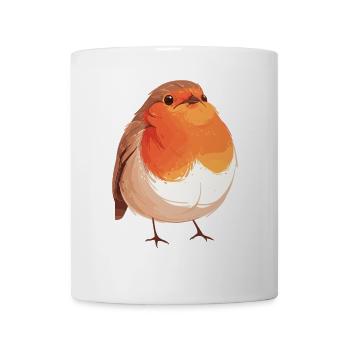 Robin Rotkehlchen - Mug - white - Front