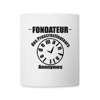 Procrastinator - Mug - white - Front