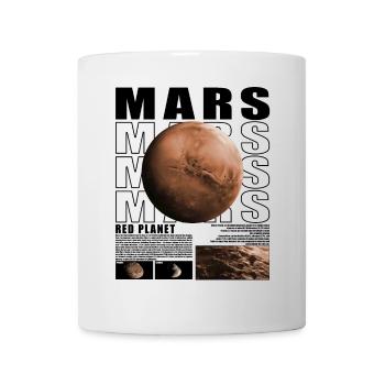 Mars Planet Space Cosmology Astrophysics - Mug - white - Front