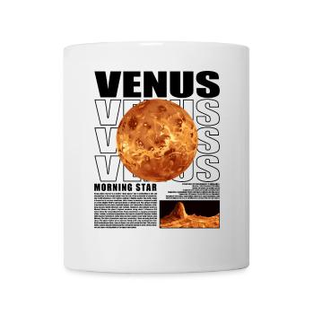 Venus Planet Weltraum Kosmologie Astrophysik - Tasse - Weiß - Vorne