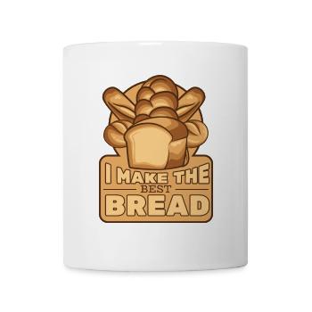 Ich mache den besten Brotbackautomaten Brotteig - Tasse - Weiß - Vorne