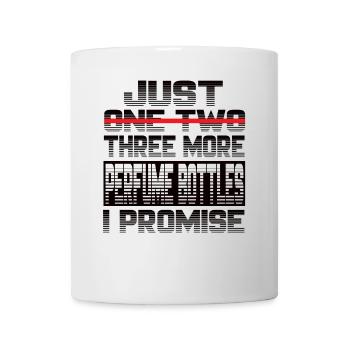Encore un flacon de parfum que je promets Parfüm - Mug blanc - blanc - Devant