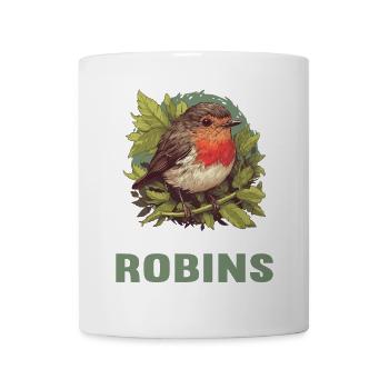 Robin Rotkehlchen - Mug - white - Front