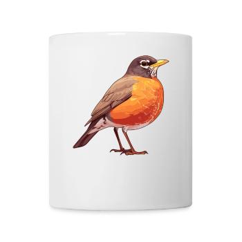 Robin Rotkehlchen - Mug - white - Front