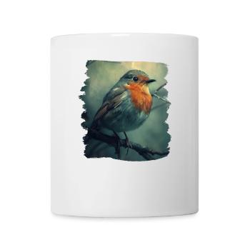 Robin Rotkehlchen - Mug - white - Front