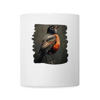 Robin Rotkehlchen - Mug - white - Front