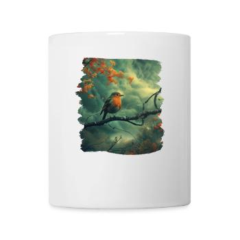 Robin Rotkehlchen - Mug - white - Front