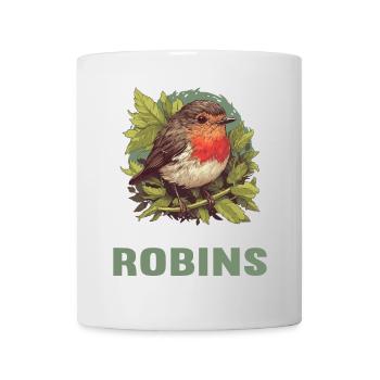 Robin Rotkehlchen - Mug - white - Front