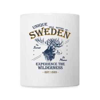 Sweden - Unique wild Nature of Sweden - Tasse - Weiß - Vorne