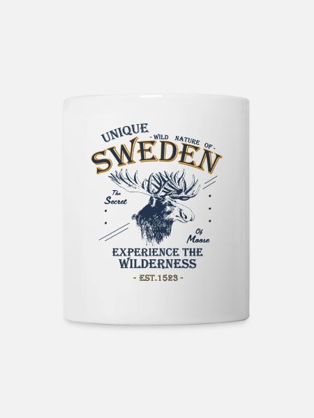 Sweden - Unique wild Nature of Sweden - Tasse - Weiß