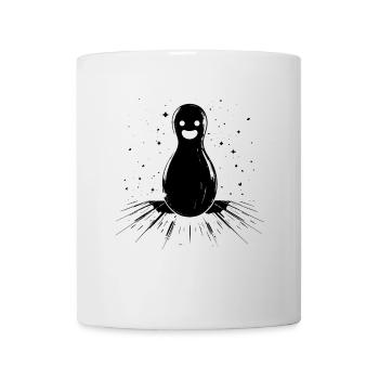 Lustiger Bowling Pin - Tasse - Weiß - Vorne
