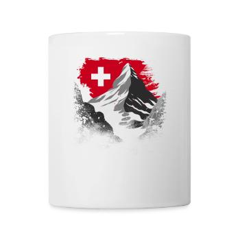 Switzerland Holidays Skiing Hiking Mountains Switzerland - Mug - white - Front