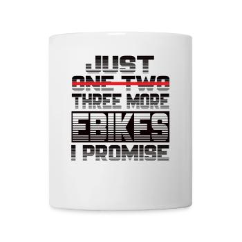 Just One More Ebike I Promise Ebike Electric Bike - Mug - white - Front