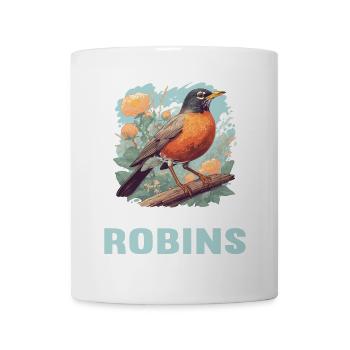 Robin Rotkehlchen - Mug - white - Front