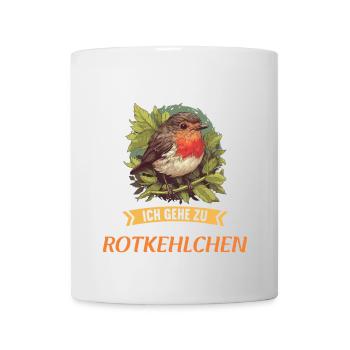 Robin Rotkehlchen - Mug - white - Front