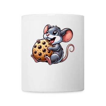 Cute Mouse Cookie Dessert Lover Cookie - Mug - white - Front