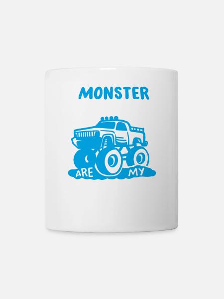Monstertruck Truck - Tasse - Weiß