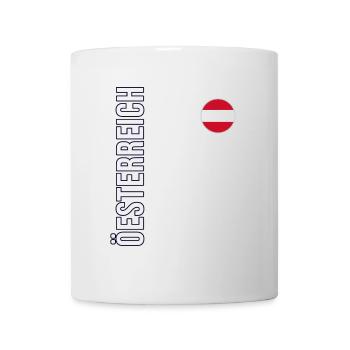 Autriche, Oesi, drapeau autrichien - Mug blanc - blanc - Devant