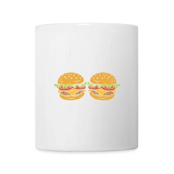 Powered By Hamburger - Mug - white - Front