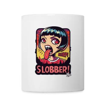 Cartoon of a Naughty Emo Zombie Girl - Mug - white - Front