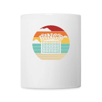 Retro Professional Caller Daubers Bingo Lover - Tasse - Weiß - Vorne