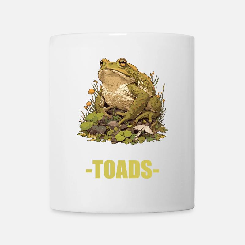 Toad Kröten Kröte - Tasse - Weiß