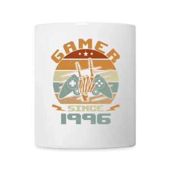 Gamer seit 1996 - Gaming Geburtstagsgeschenk 1996 - Tasse - Weiß - Vorne