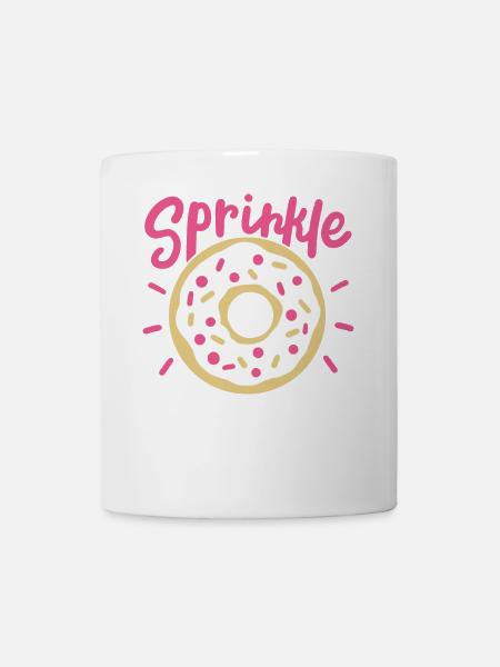 Donut Streusel - Tasse - Weiß