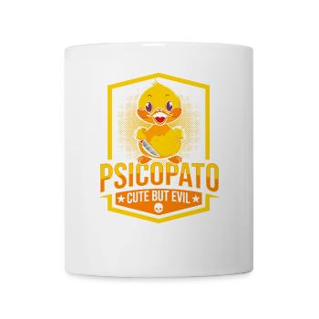 SÜSS ABER BÖSE: PSYCHOPAT Halloween Creepy Horror - Tasse - Weiß - Vorne