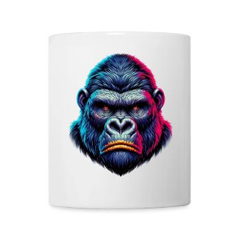 Gorille - Mug blanc - blanc - Devant