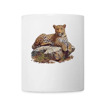 Amur Leopard Amurleoparden Amurleopard - Mug - white - Front