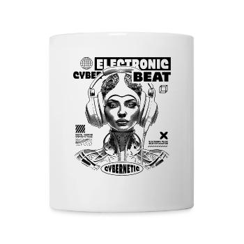 Chemise Femme Espace Futuriste pour Techno Freaks - Mug blanc - blanc - Devant