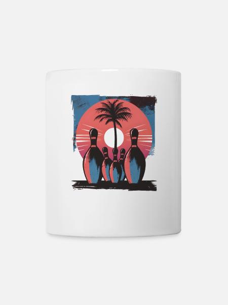 Bowling - Tasse - Weiß