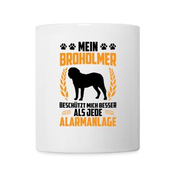 Broholmer est meilleur que Alarm Broholmer - Mug blanc - blanc - Devant