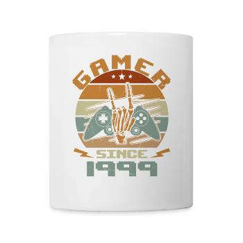 Gamer seit 1999 - Gaming Jubiläumsgeschenk 1999 - Tasse - Weiß - Vorne