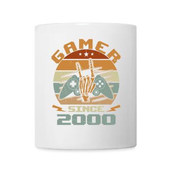 Gamer Since 2000 - Gaming Cadeau Anniversaire 2000 - Mug blanc - blanc - Devant