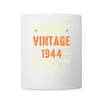 Cadeau d’anniversaire 1944 Vintage 1944 Millésime 1944 - Mug blanc - blanc - Devant