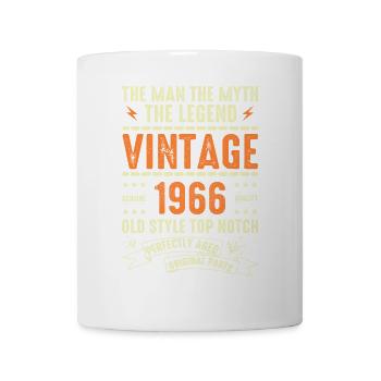 Cadeau d’anniversaire 1966 Vintage 1966 Millésime 1966 - Mug blanc - blanc - Devant