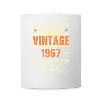 1967 Cadeau Anniversaire Vintage 1967 Millésime 1967 - Mug blanc - blanc - Devant