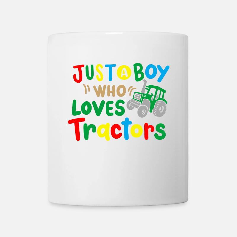 Traktor Traktor-Liebhaber - Tasse - Weiß