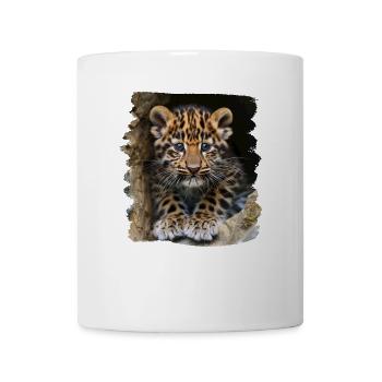 Amur Leopard Amurleoparden Amurleopard - Mug - white - Front