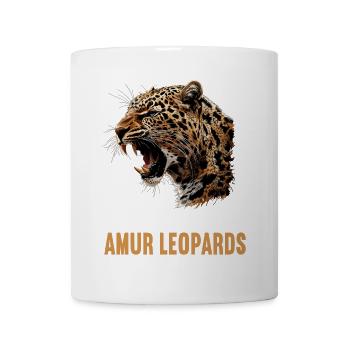 Amur Leopard Amurleoparden Amurleopard - Mug - white - Front