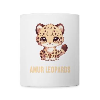 Amur Leopard Amurleoparden Amurleopard - Mug - white - Front