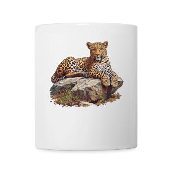 Amur Leopard Amurleoparden Amurleopard - Mug - white - Front