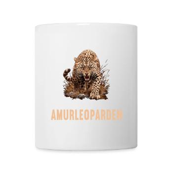 Amur Leopard Amurleoparden Amurleopard - Mug - white - Front